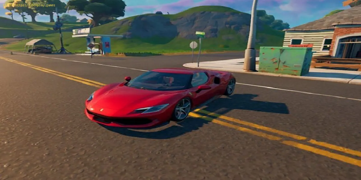 Fortnite: Wie man in einem Ferrari 296 GTB die Höchstgeschwindigkeit erreicht