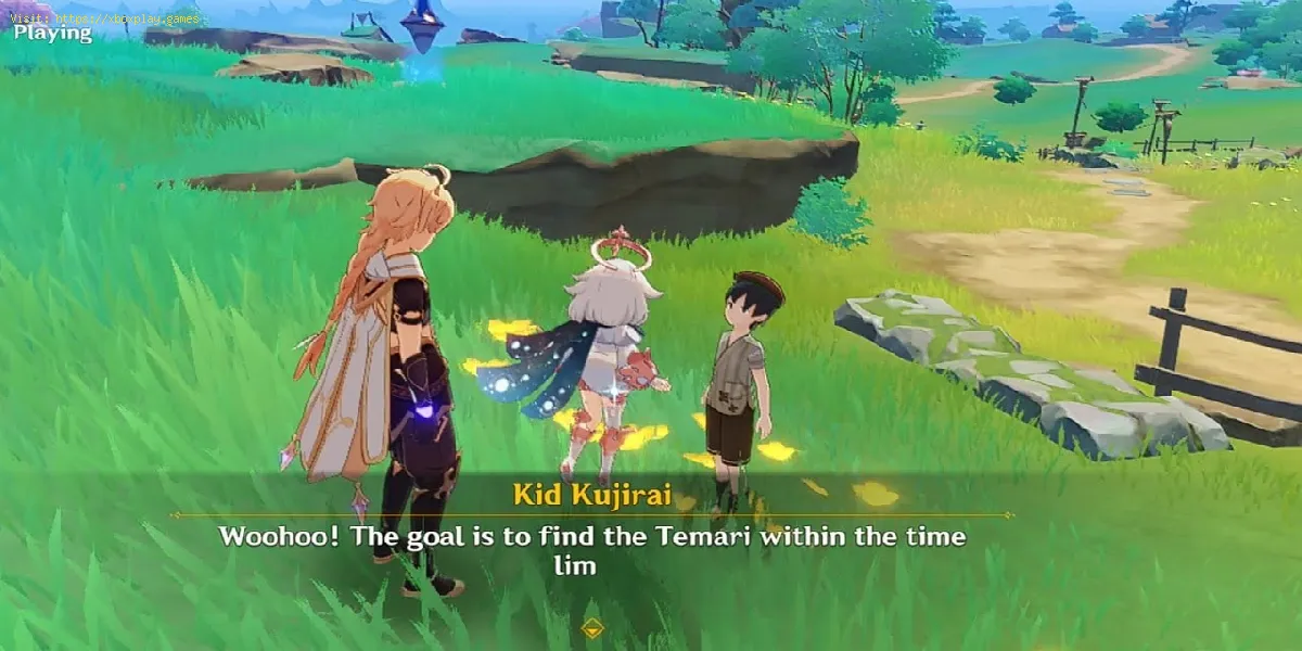 Genshin Impact : Comment trouver Kid Kujirai et débloquer son mini-jeu Temaria