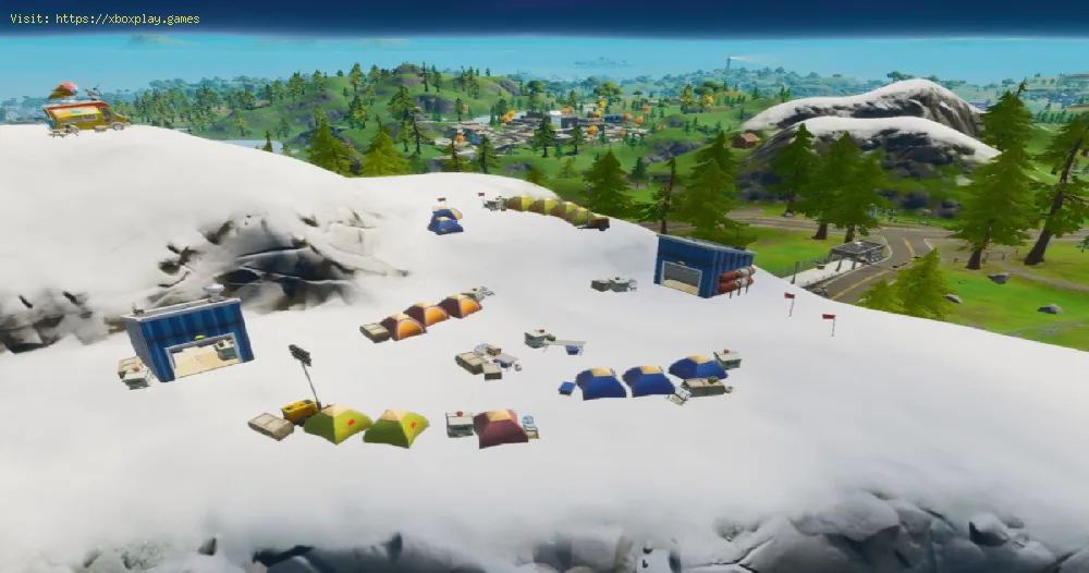 Fortnite: How to Visit Coral Cove, Base Camp Golf and unremarkable shack
