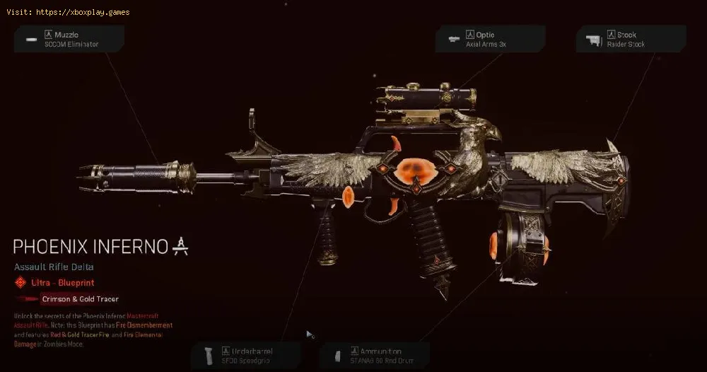 Call of Duty Warzone: How to get Phoenix Inferno blueprint