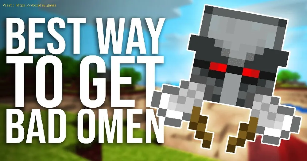 Minecraft: How to remove a Bad Omen