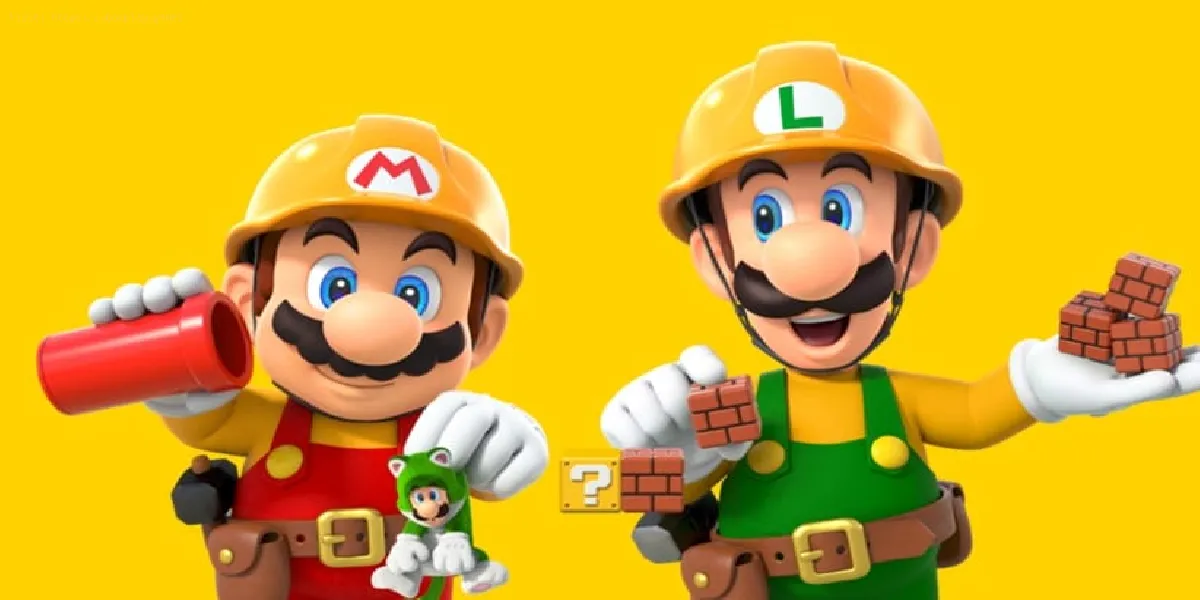  Super Mario Maker 2: Cómo despertar al  Constructor Toad amarillo 
