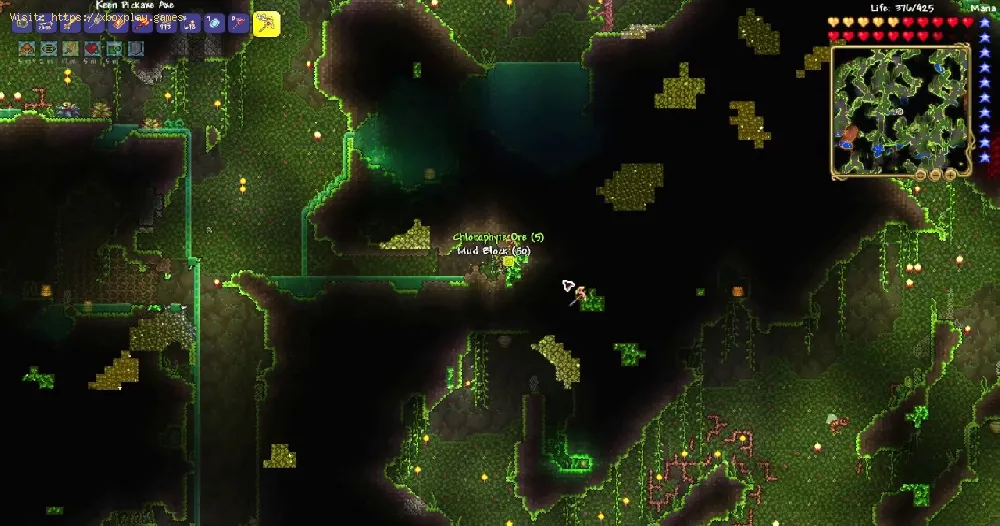 Terraria: How to Get Chlorophyte