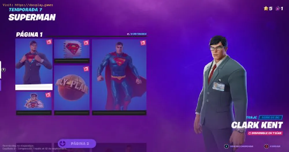 Fortnite：クラークケントとスーパーマンスキンを入手する方法