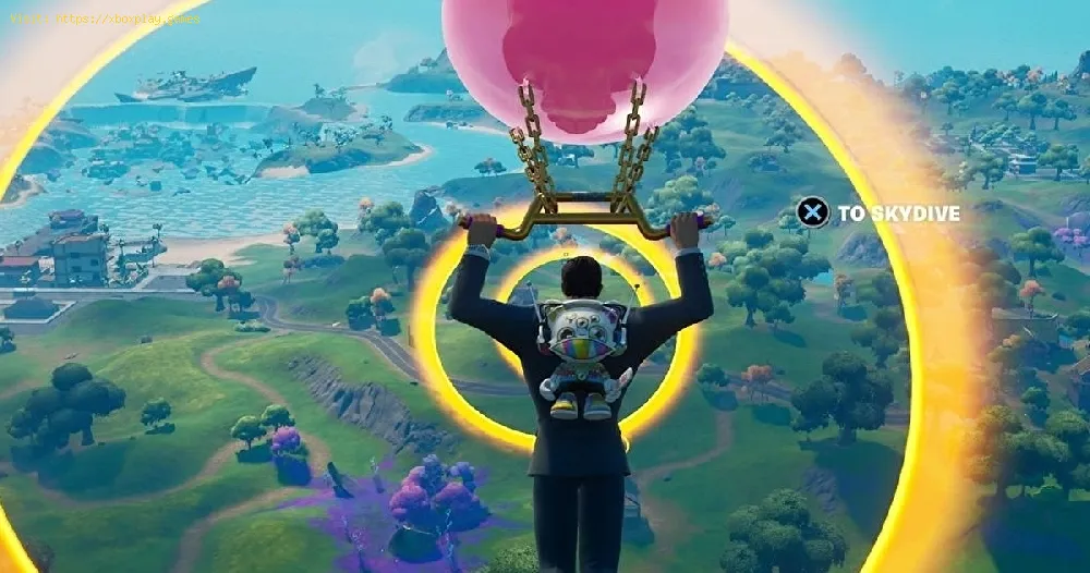 Fortnite: How to Glide Through Rings as Clark Kent