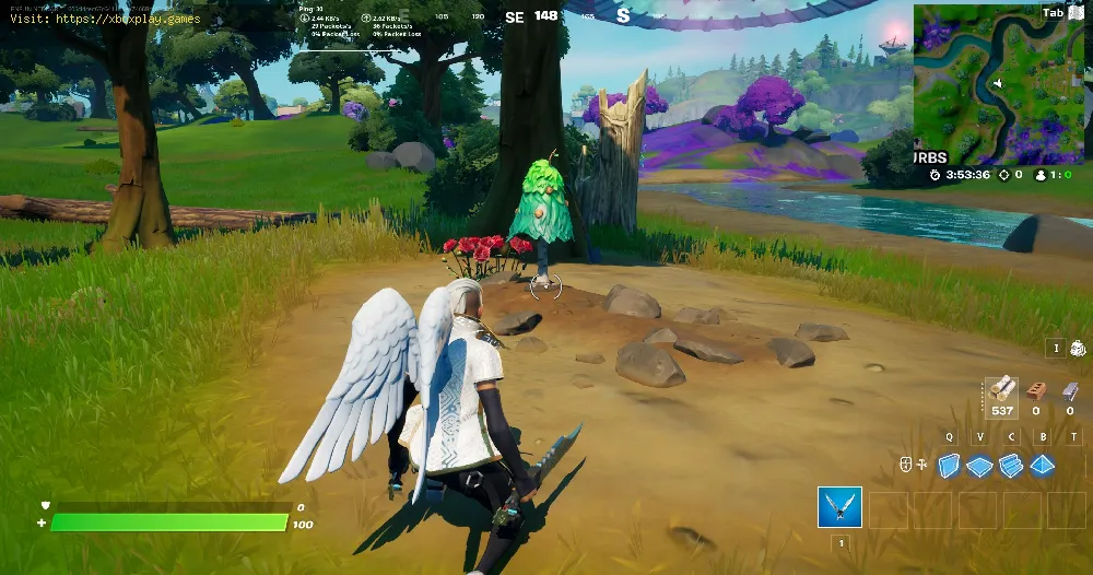 Fortnite: Where to Damage an Opponent in the Slurpy Swamp Abduction Site