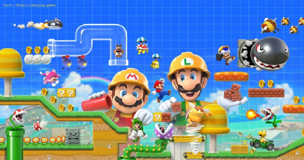 Super Mario Maker 2: How to wake up Coursebot