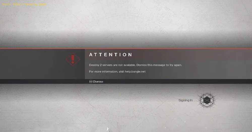 Destiny 2: How To Fix Servers are not available