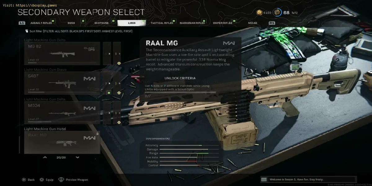 Call of Duty Warzone - Modern Warfare: So entsperren Sie das RAAL MG