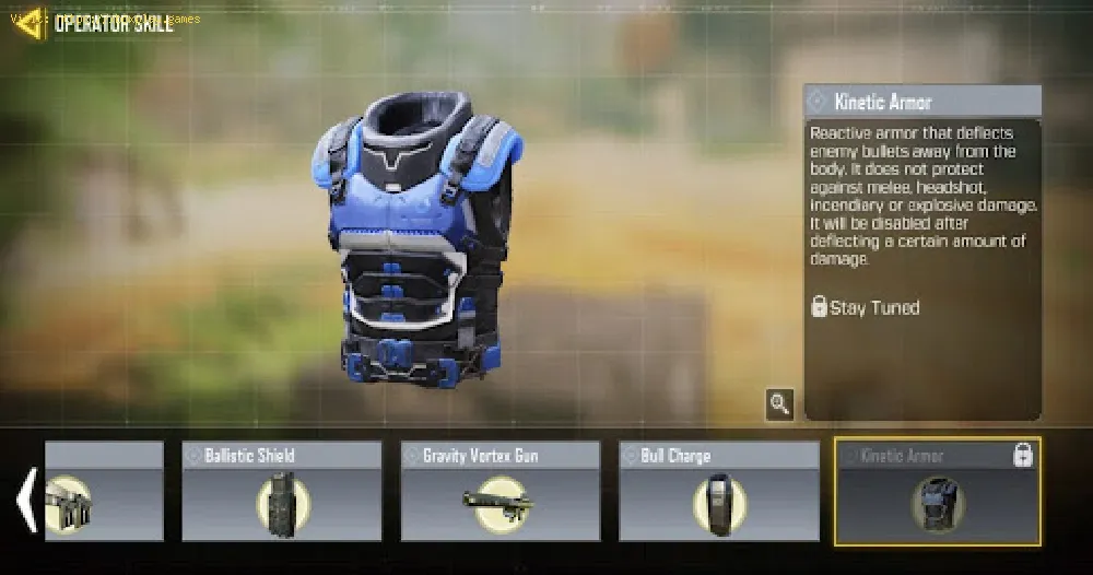 Call of Duty Mobile: How to get Kinetic Armor Operator Skill