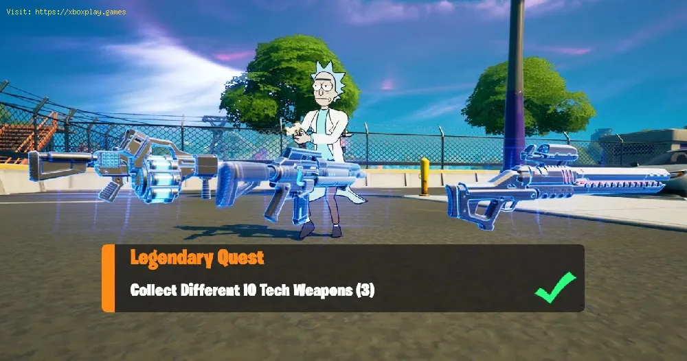 Fortnite: How to get IO Tech Weapons
