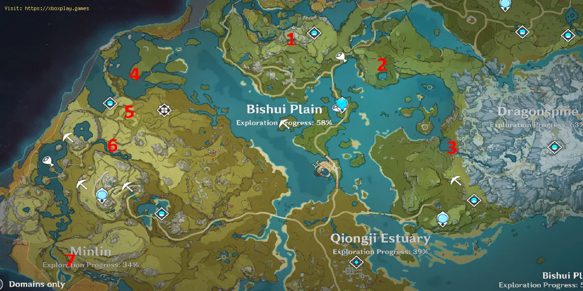 Genshin Impact: onde encontrar todo o Santuário Profundo de Liyue