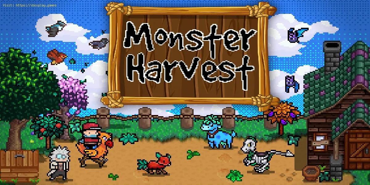 Monster Harvest: Como fazer slimes
