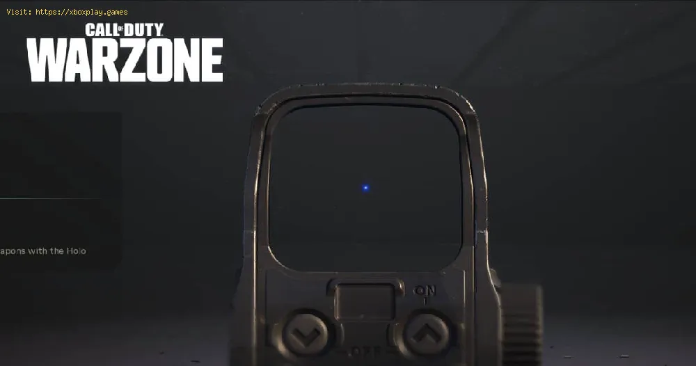 Call of Duty Warzone：ホロサイトの青い点のロックを解除する方法