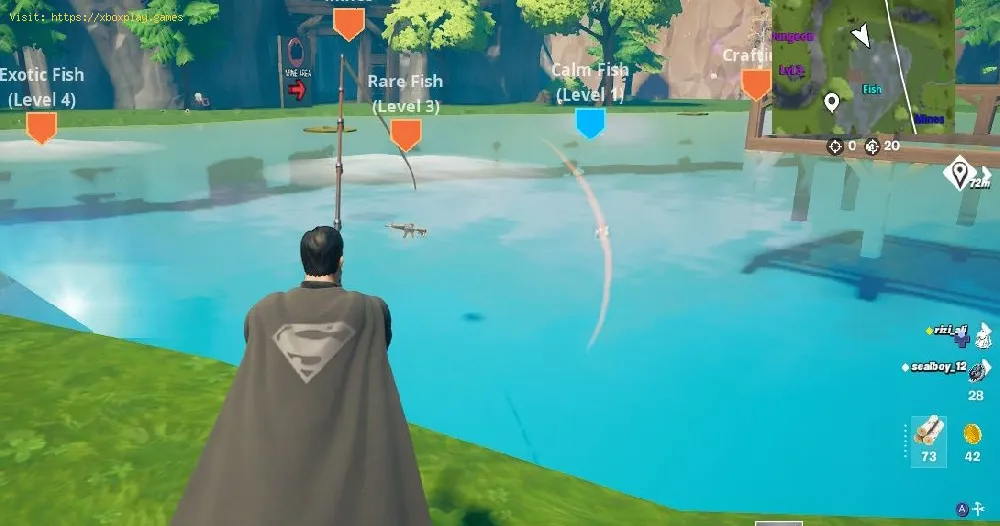 Fortnite: How to Catch Zero Point Fish or Vendetta Floppers