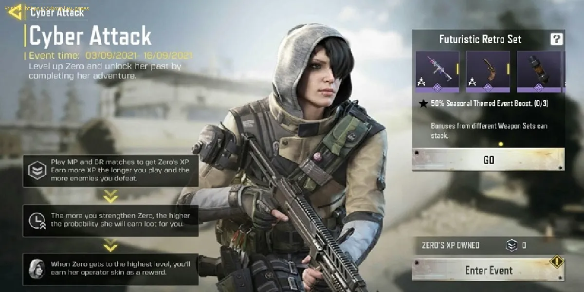 Call of Duty Mobile: Cómo obtener un operador cero en el evento Cyber Attack