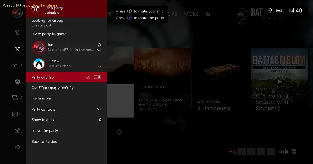 Xbox Party Chat: How To Fix Xbox Voice Chat Not Connecting