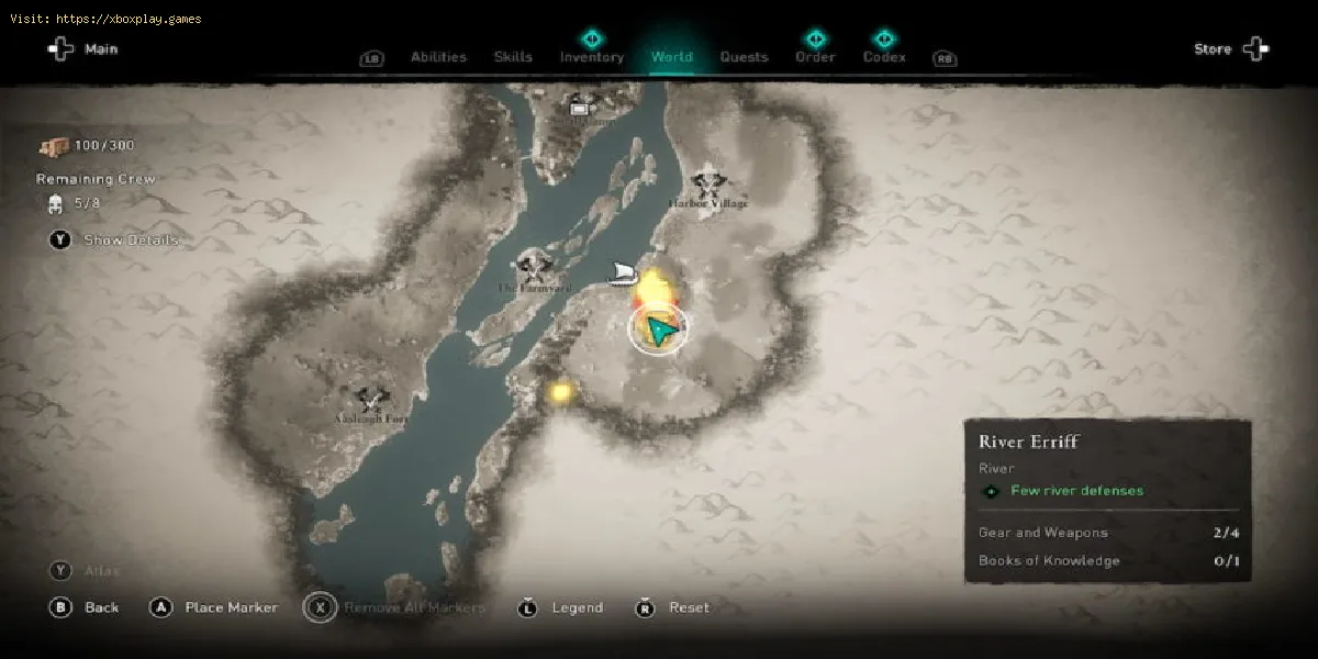 Assassin's Creed Valhalla: Como completar os tesouros do rio Erriff