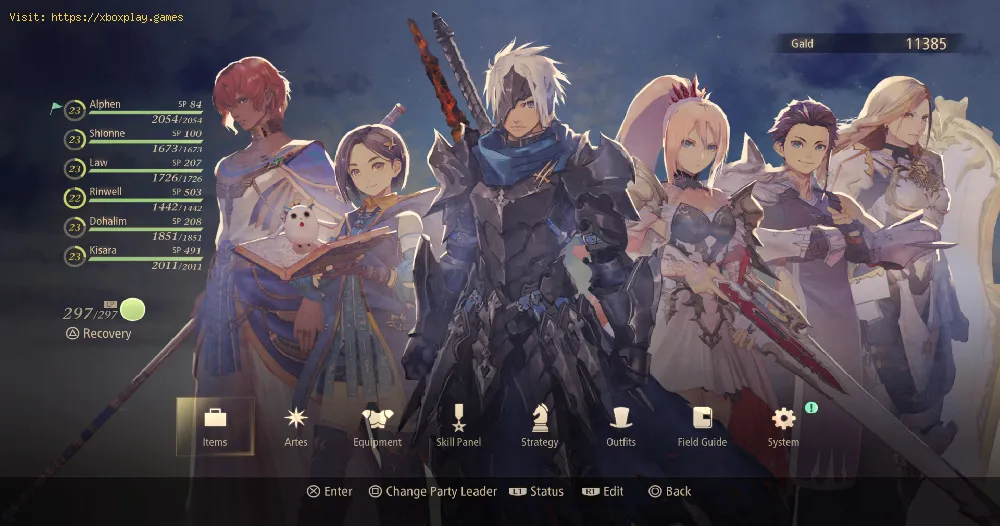 Tales of Arise: How to Change Characters