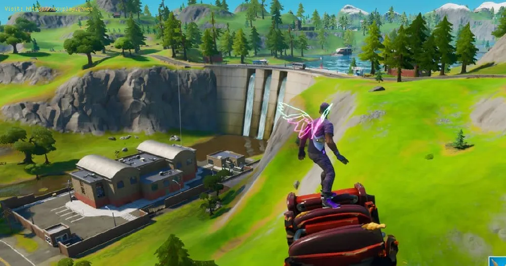 Fortnite: How to Harvest Metal From an Alien Crash Site
