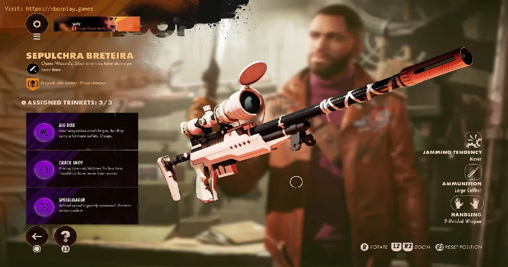 Deathloop: How to get the Sepulchra Breteira Sniper Rifle