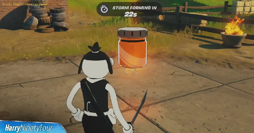 Fortnite: Where to Find Bottles of Renegade Red at Boney Burbs
