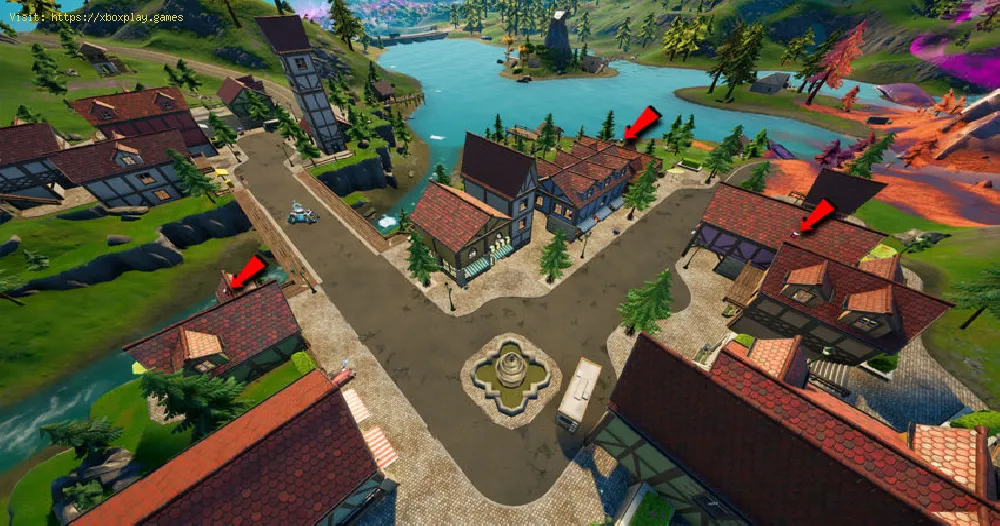 Fortnite: Where to Find Bottles of Y-Labs Magenta at Misty Meadows
