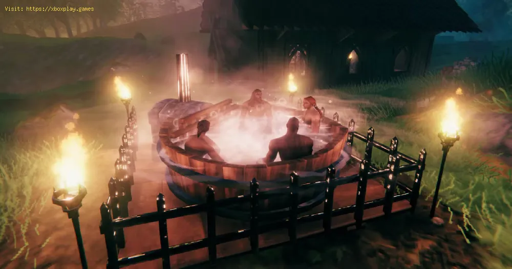 Valheim: How to make the hot tub