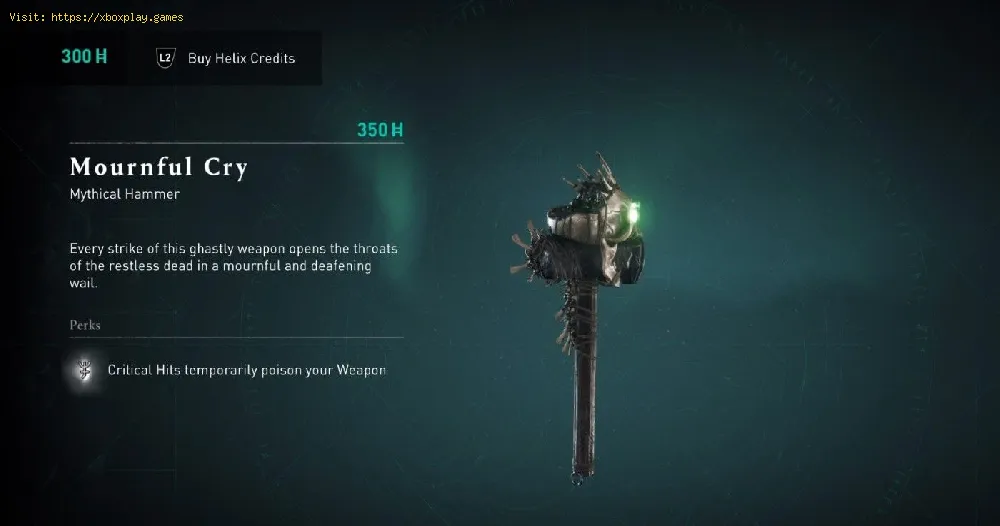 Assassin's Creed Valhalla: How To get The Mournful Cry Weapon