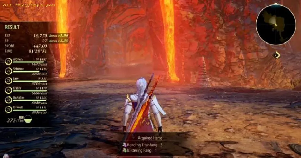 Tales of Arise: Where to Find  Blistering Fang