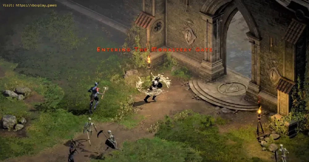 Diablo 2 Resurrected: Where to Find Monastery Barracks