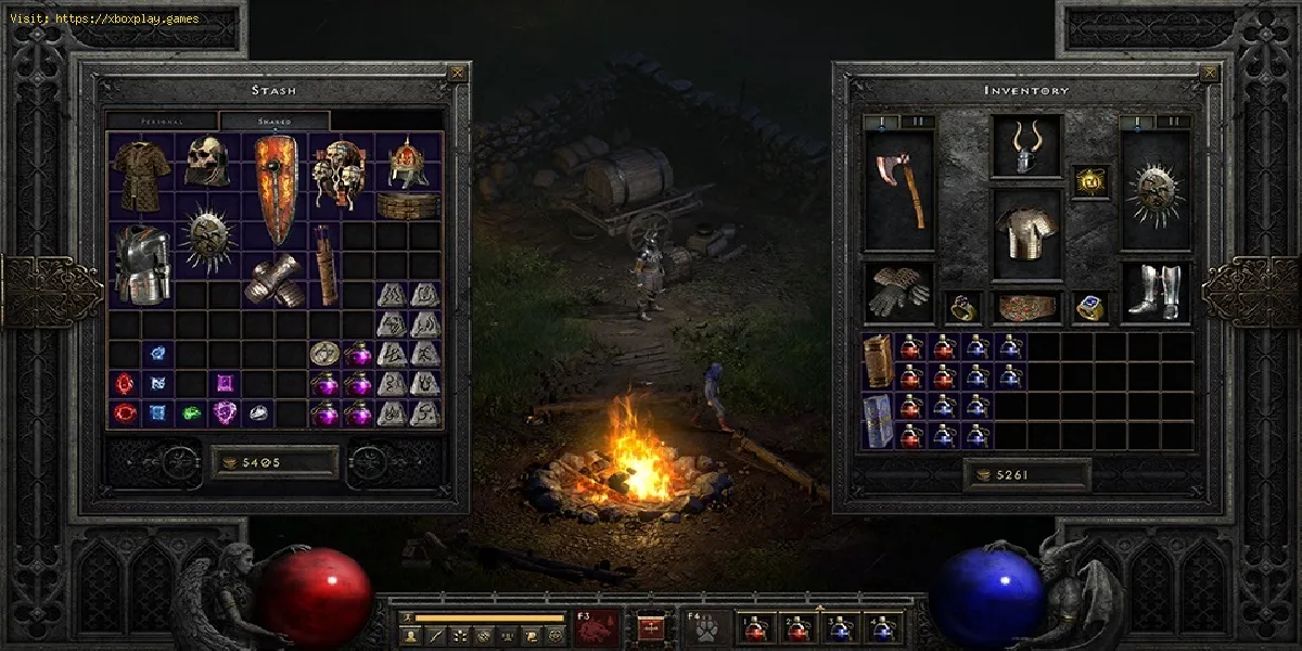 Diablo 2 Resurrected : comment augmenter l'inventaire