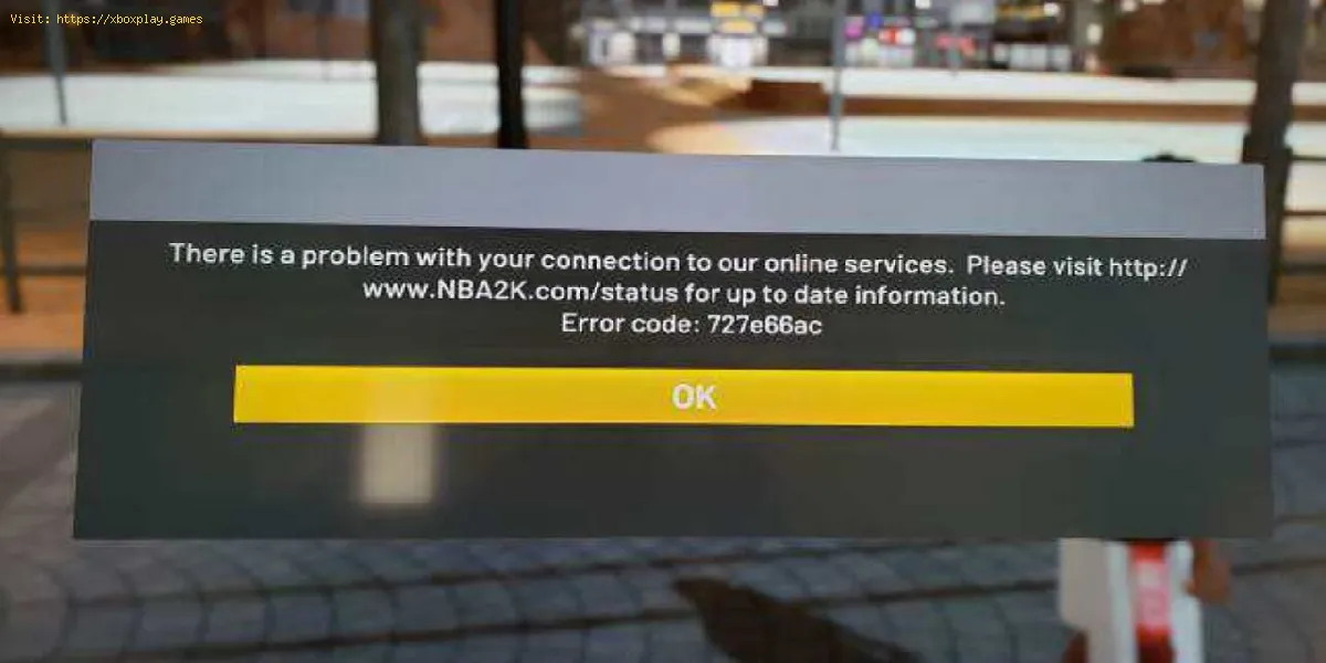 NBA 2K22: reparar el código de error 727e66ac