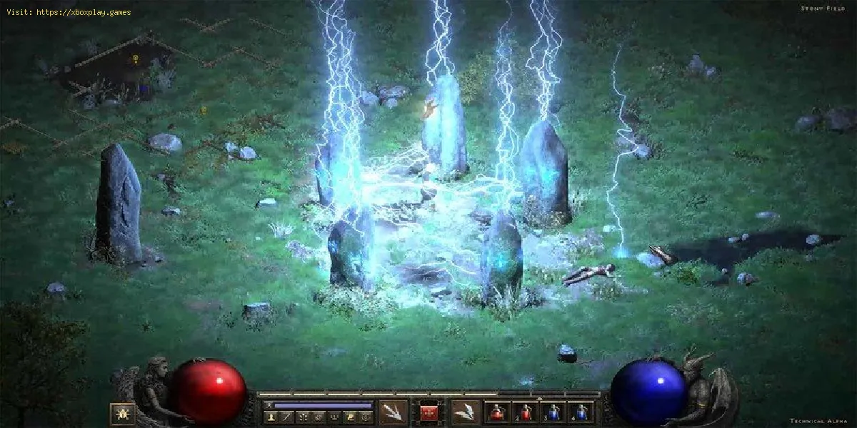 Diablo 2 Resurrected: come creare un'arma ad asta dall'intuizione