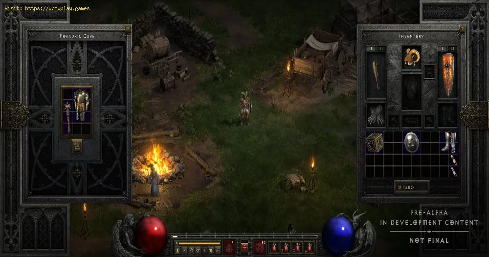Diablo 2 Resurrected: How to craft a Rhyme shield