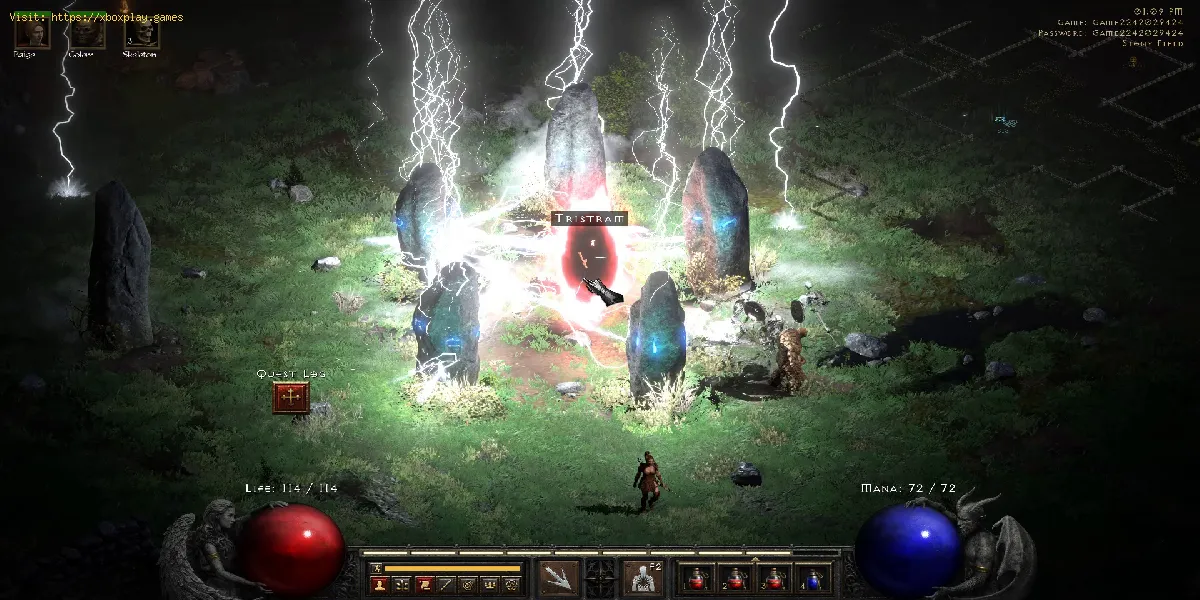 Diablo 2 Resurrected: Dónde encontrar Tristram