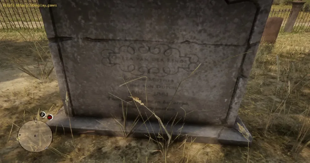 Red Dead Redemption 2：オランダ人の母親の墓を見つける場所