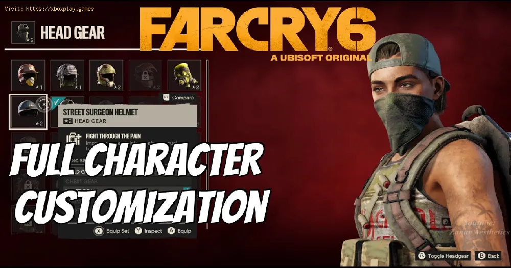Far Cry 6：キャラクターの外観をカスタマイズする方法
