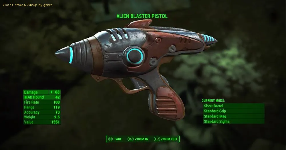 Fallout 76: Where to find the Alien Blaster