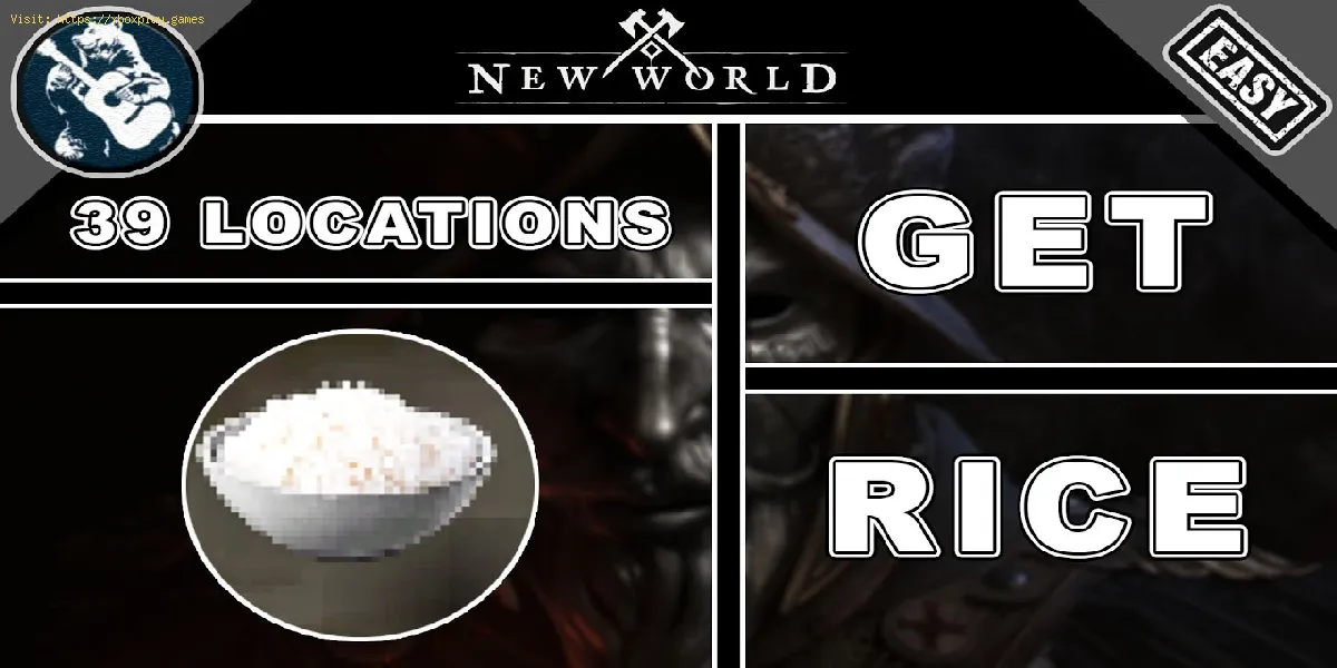 New World: come trovare il riso