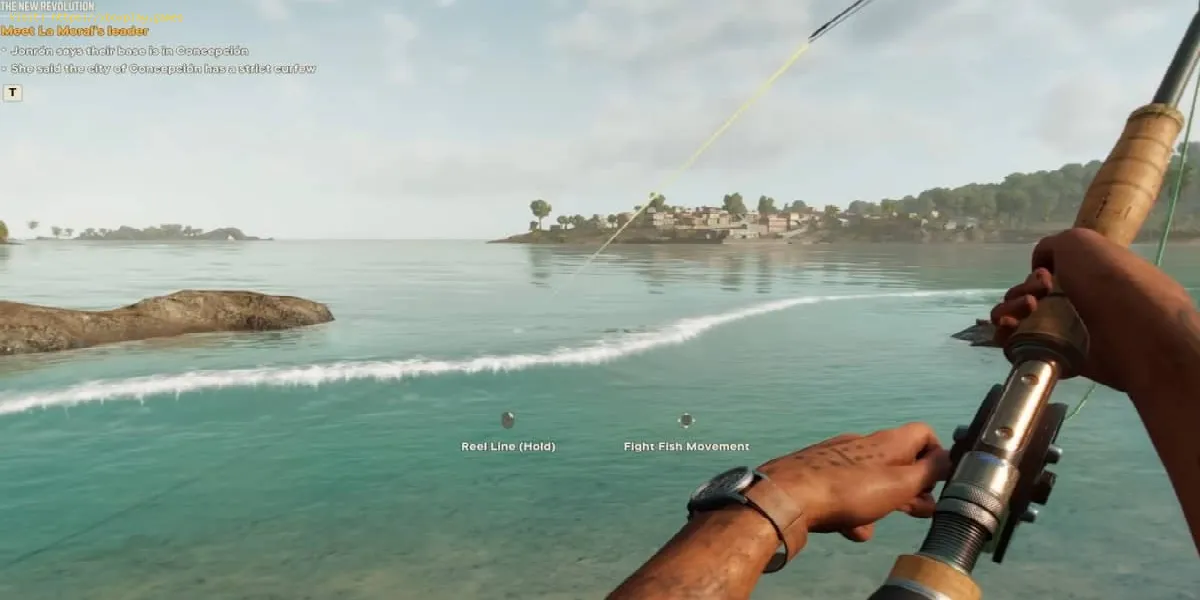 Far Cry 6: Como obter uma vara de pescar
