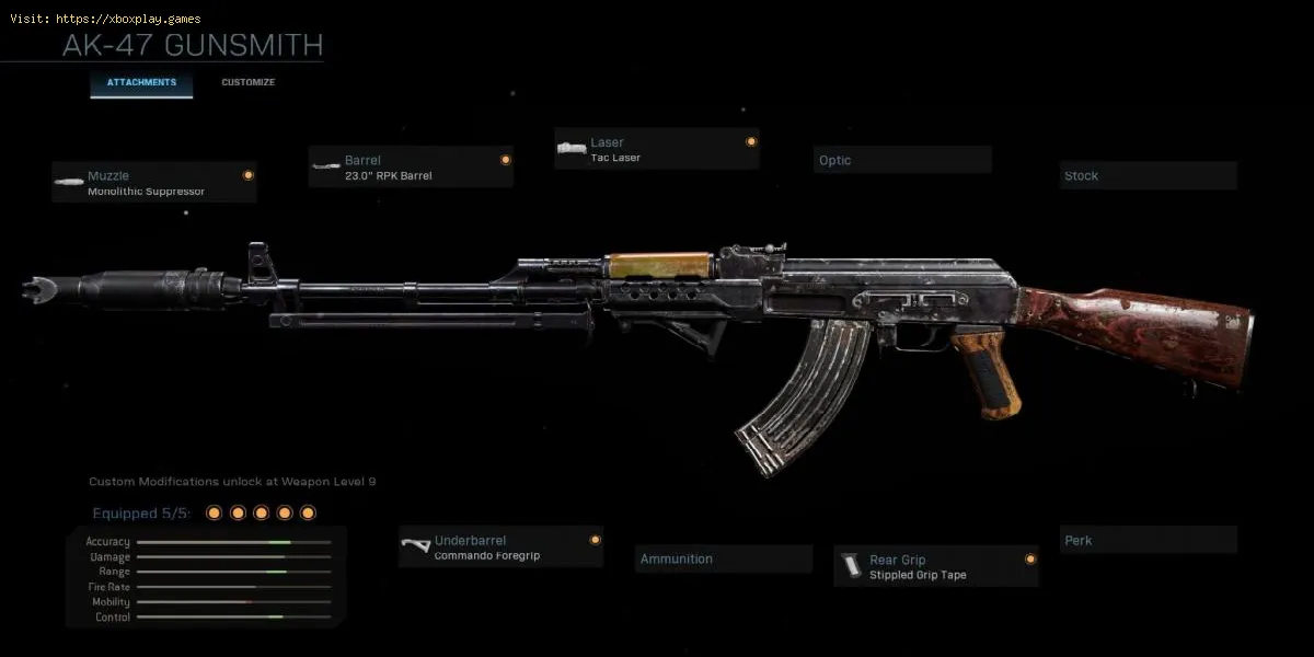 Call of Duty Warzone : Meilleur équipement AK-47 de la guerre froide pour la saison 6
