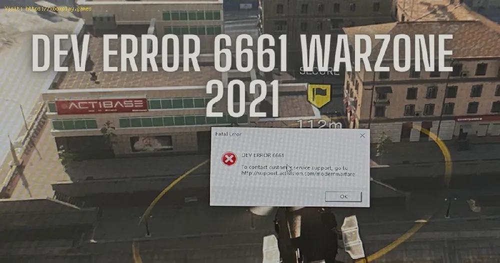 Call of Duty Warzone: How To Fix Error Code 6661