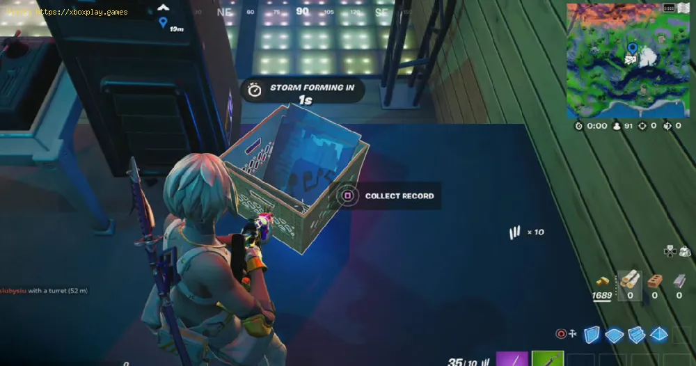 Fortnite: Where to Find a Record and Place it in a Turntable