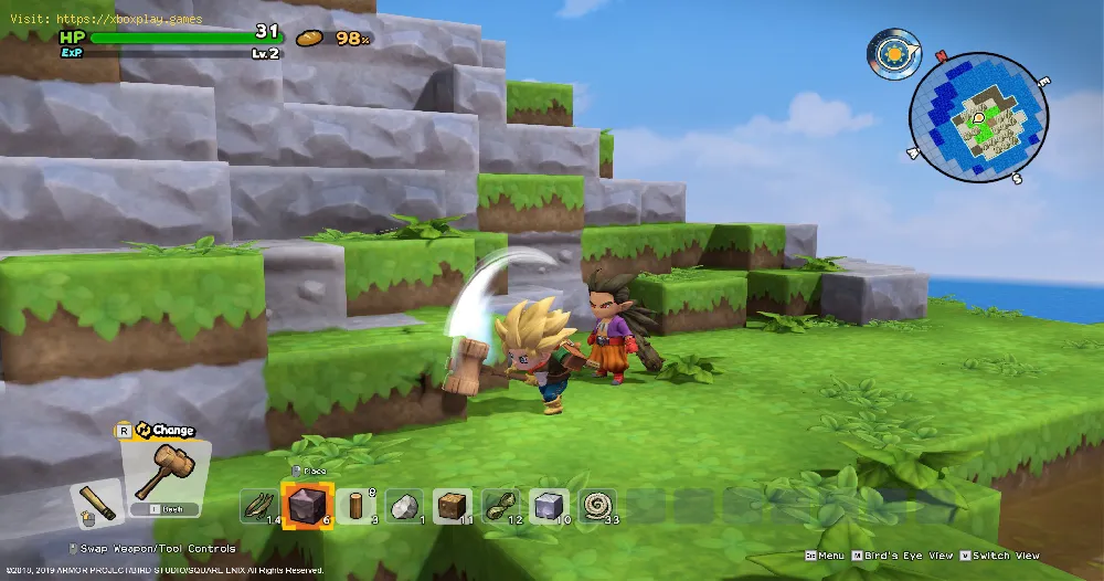 Dragon Quest Builders 2: How to Build Oasis - Tips and tricks