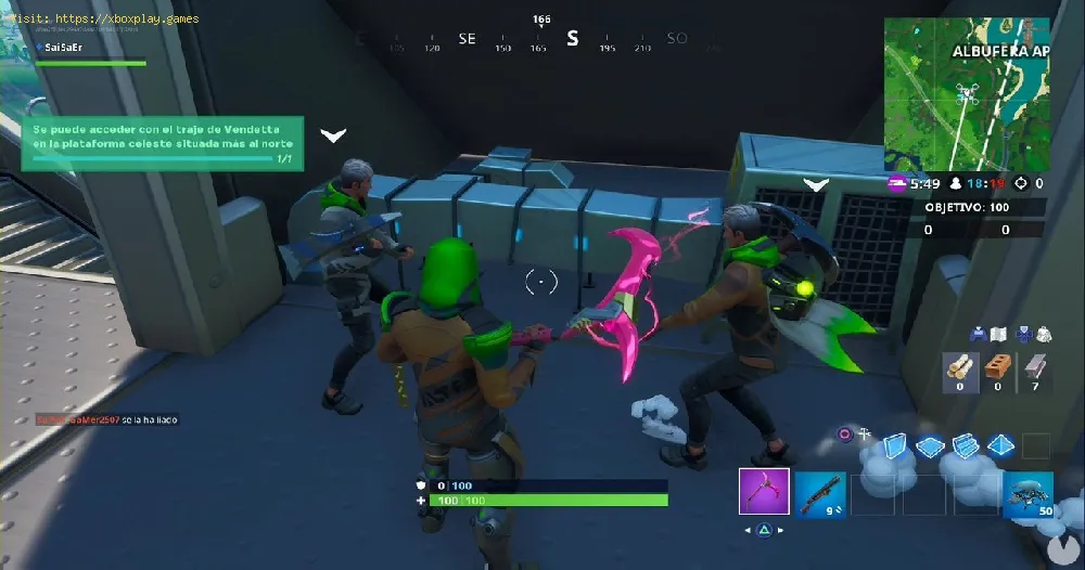 Fortnite Fortbyte 38 Location: Northern Most Sky