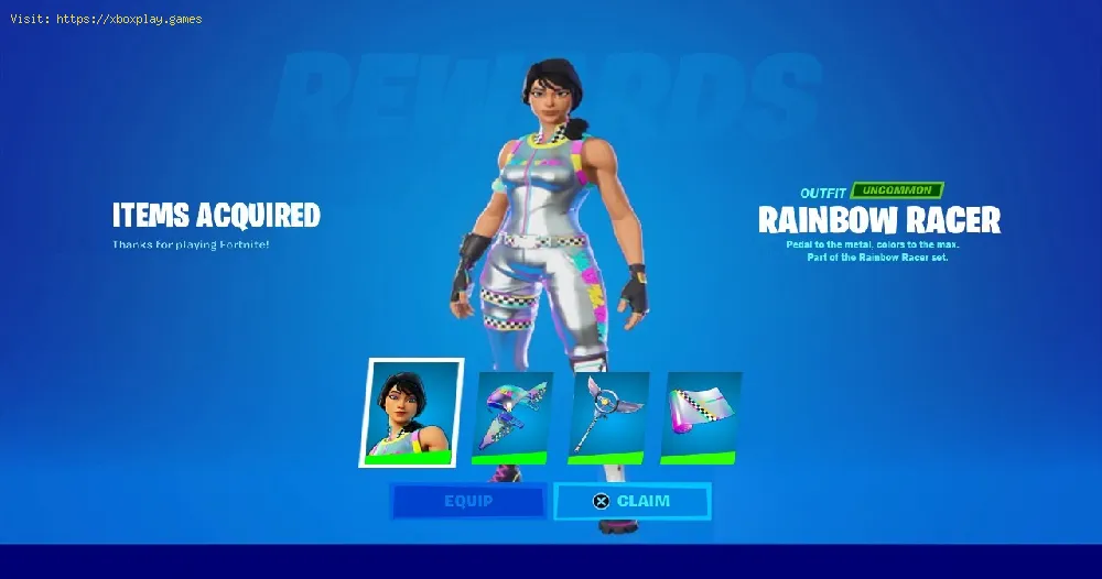 Fortnite: How to refer a friend and get the Rainbow Rider Skin