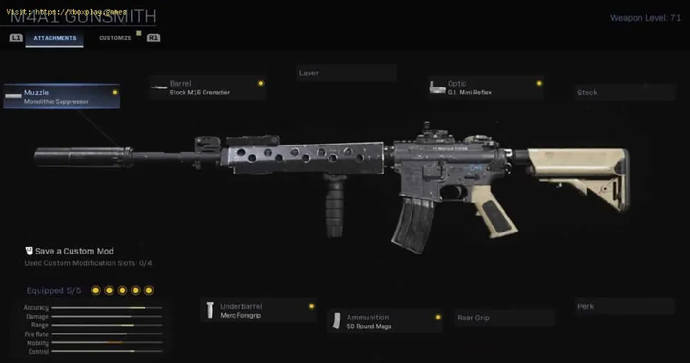 Call of Duty Warzone: the Best M4A1 loadout for Season 6