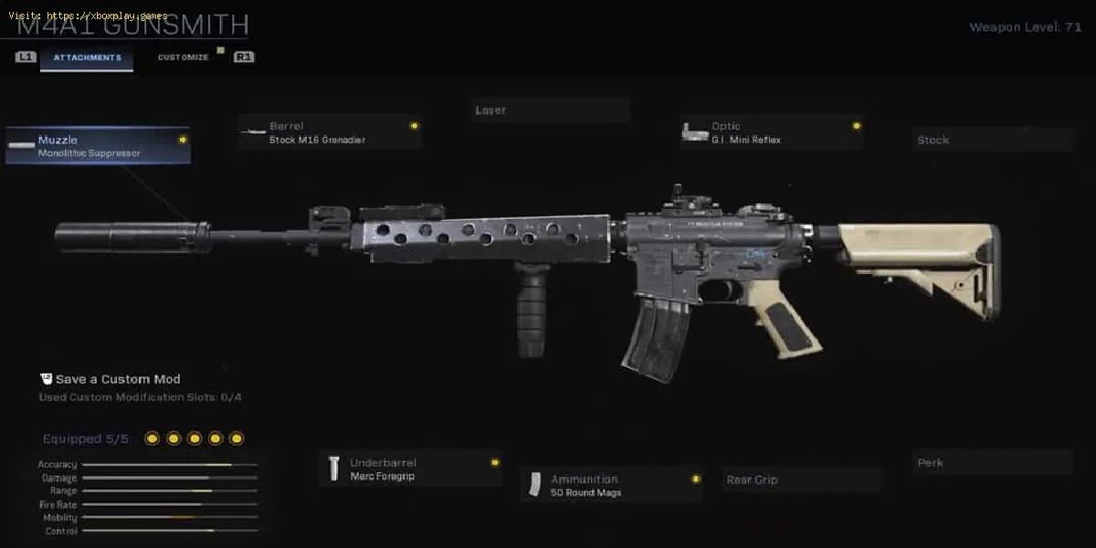 Call of Duty Warzone : le meilleur équipement M4A1 pour la saison 6