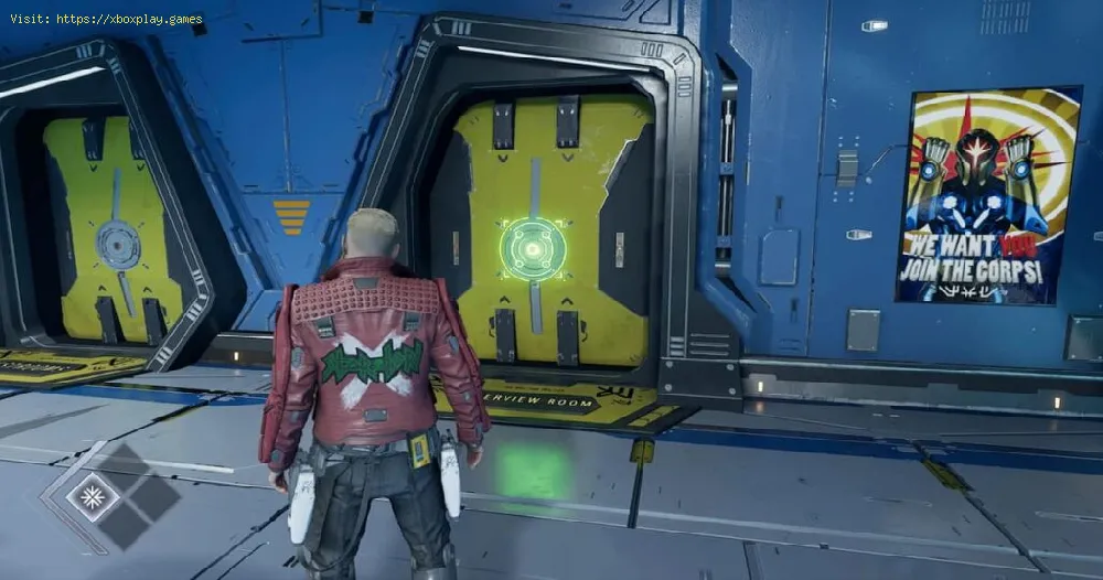 Guardians of the Galaxy: How to open the door in the Nova base